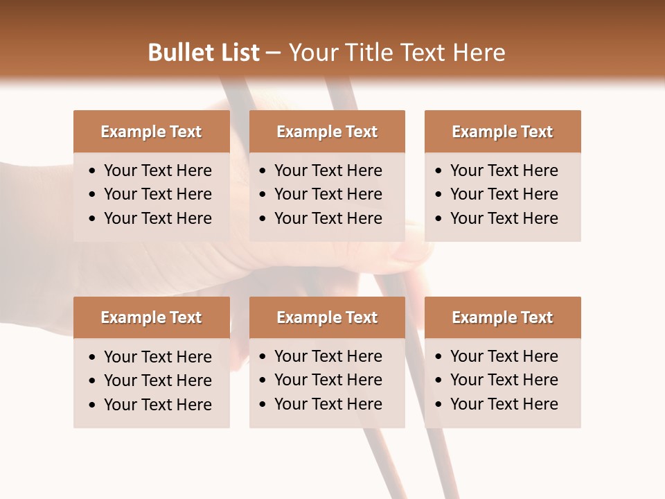 Objects White Traditional PowerPoint Template