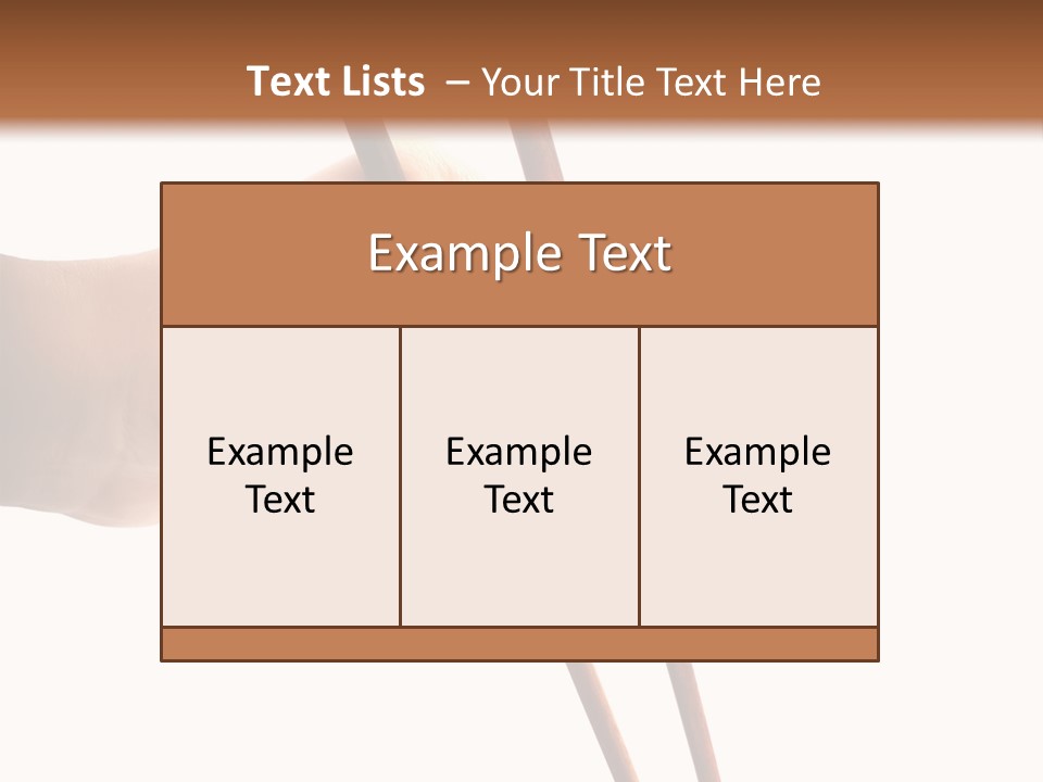 Objects White Traditional PowerPoint Template