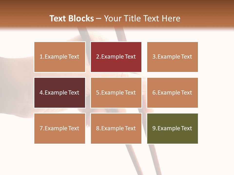 Objects White Traditional PowerPoint Template