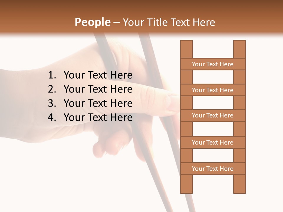 Objects White Traditional PowerPoint Template