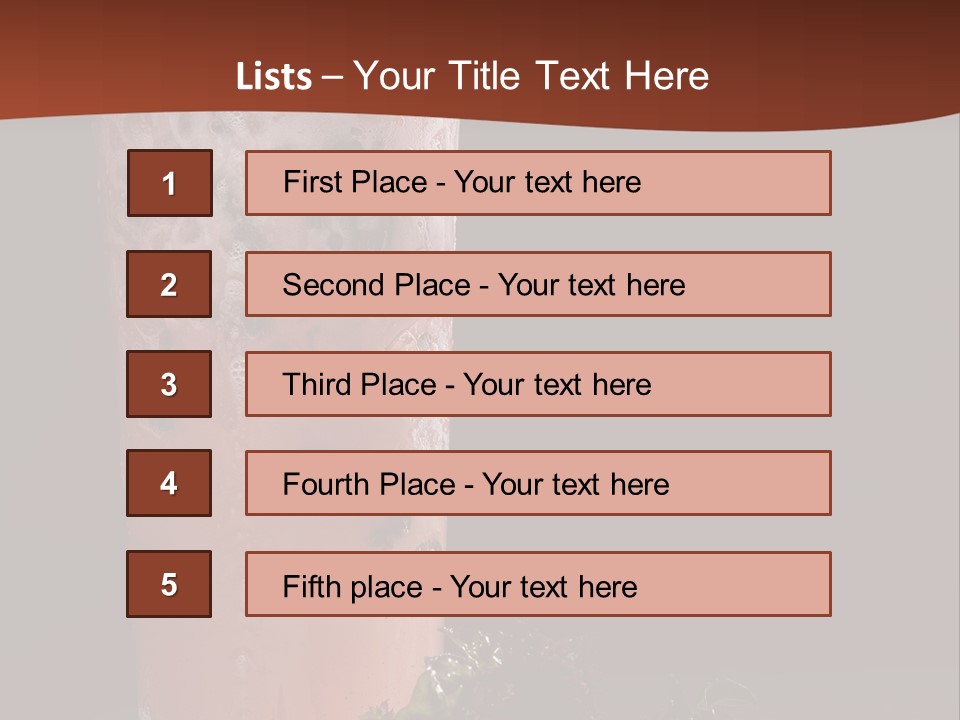 Relaxation Freshness Sweet PowerPoint Template