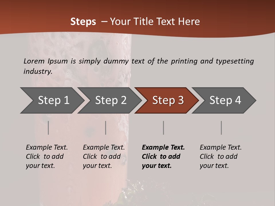 Relaxation Freshness Sweet PowerPoint Template