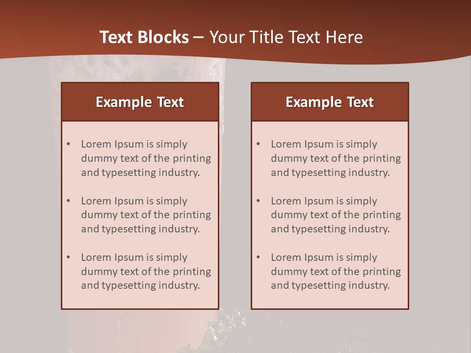 Relaxation Freshness Sweet PowerPoint Template