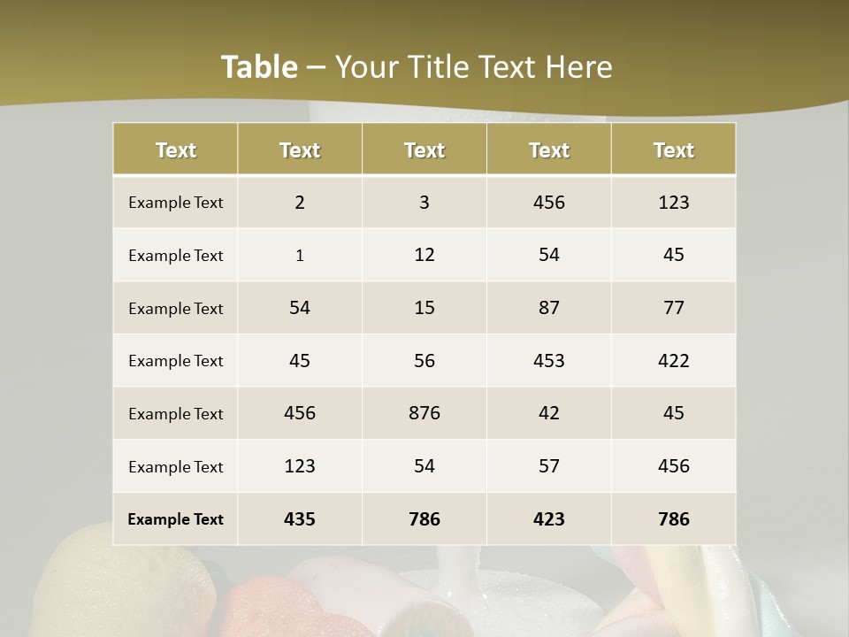 Bar Liquor Shots PowerPoint Template