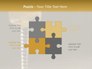 Liquor Garnish Ice PowerPoint Template