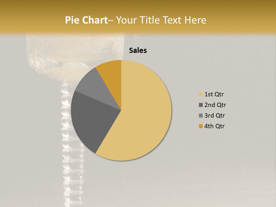 Liquor Garnish Ice PowerPoint Template