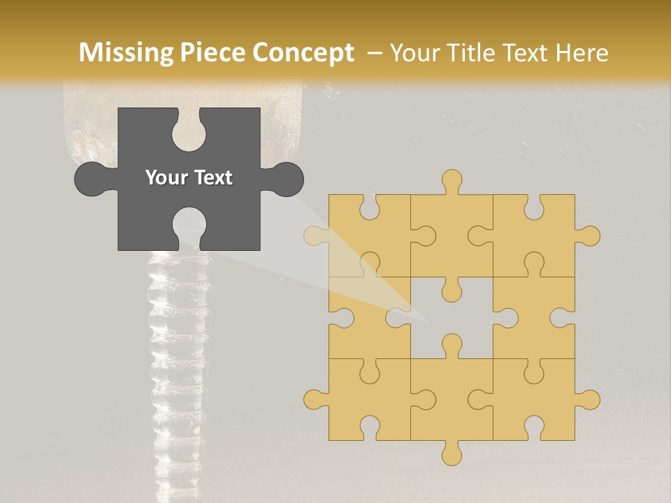 Liquor Garnish Ice PowerPoint Template