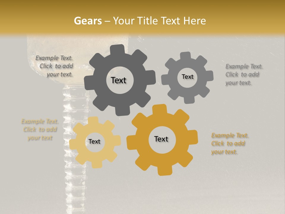 Liquor Garnish Ice PowerPoint Template