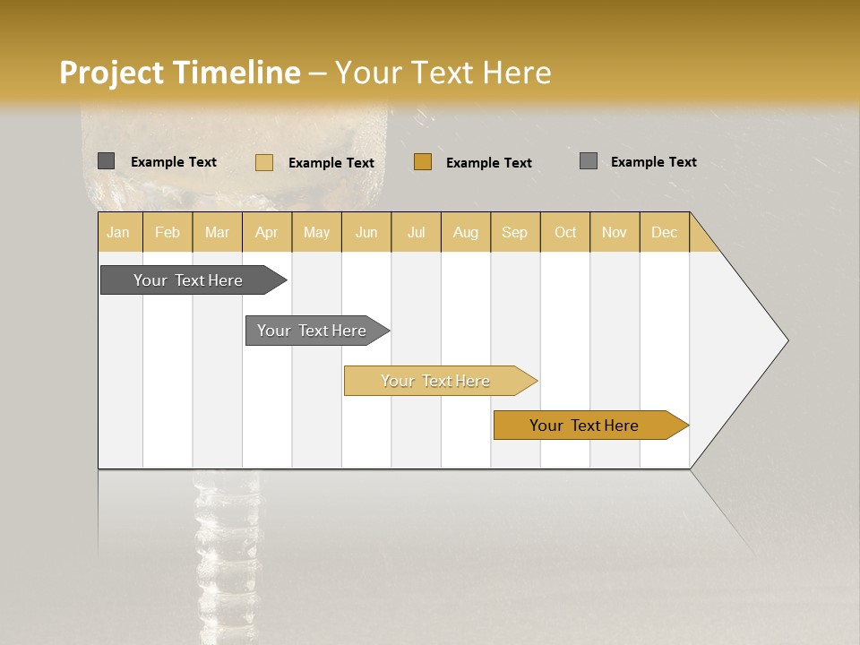 Liquor Garnish Ice PowerPoint Template