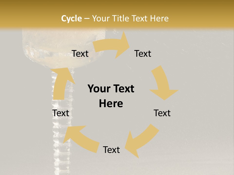 Liquor Garnish Ice PowerPoint Template