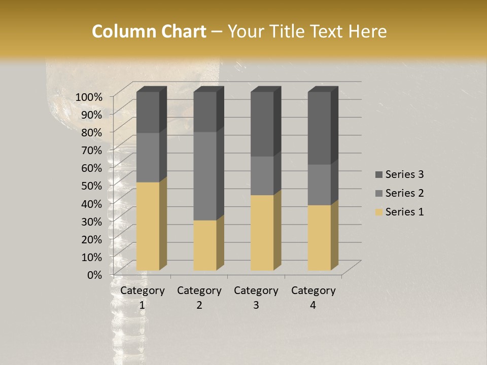 Liquor Garnish Ice PowerPoint Template