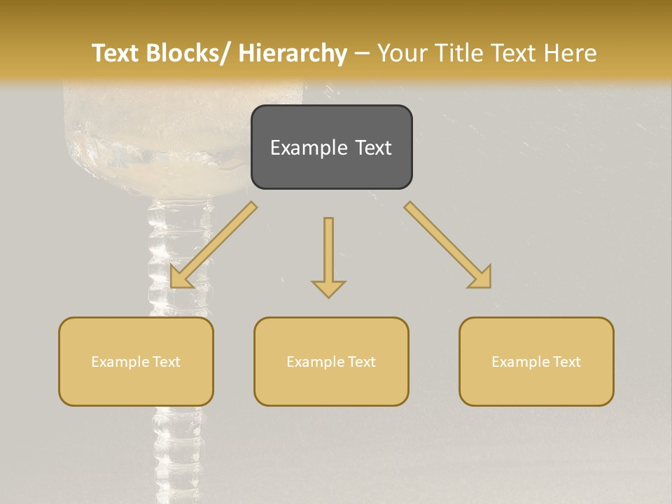 Liquor Garnish Ice PowerPoint Template