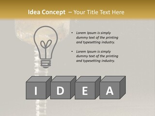 Liquor Garnish Ice PowerPoint Template