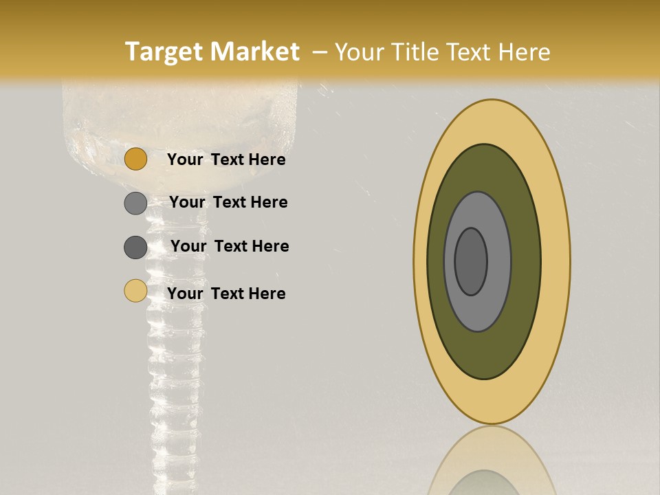 Liquor Garnish Ice PowerPoint Template