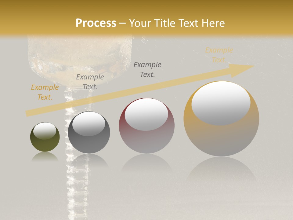 Liquor Garnish Ice PowerPoint Template