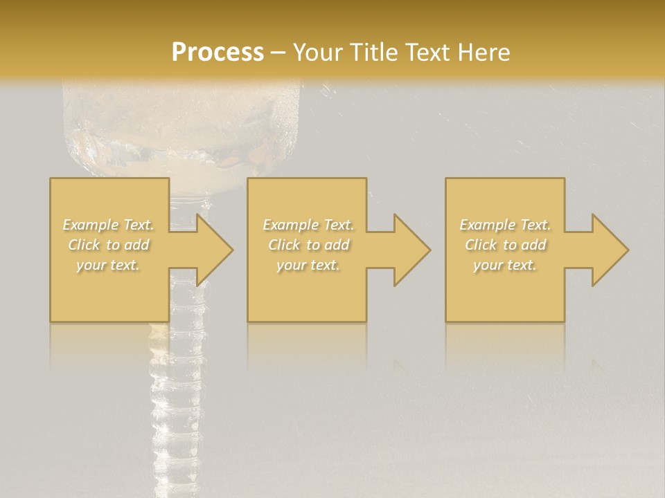 Liquor Garnish Ice PowerPoint Template