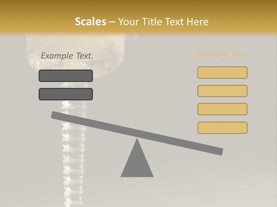 Liquor Garnish Ice PowerPoint Template