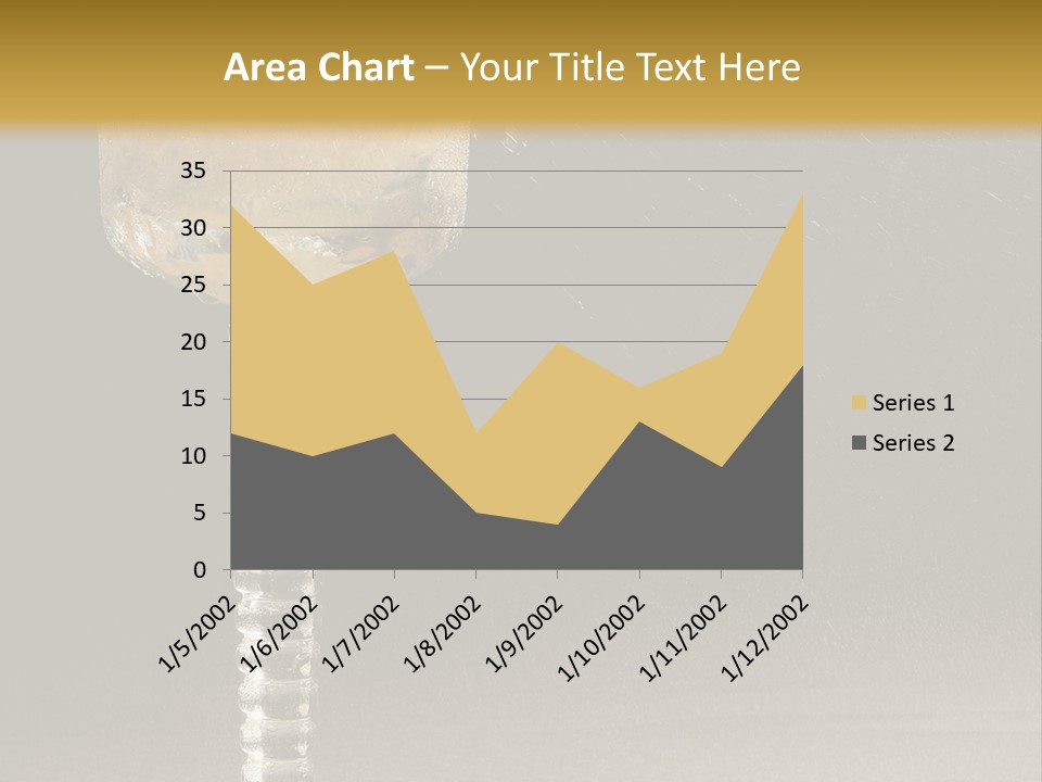 Liquor Garnish Ice PowerPoint Template