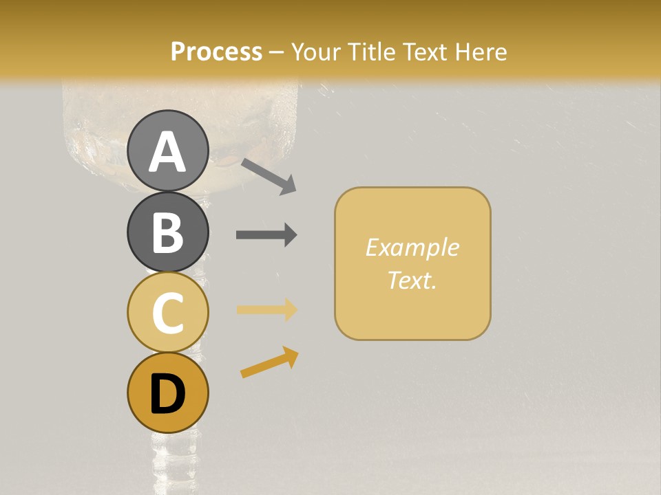 Liquor Garnish Ice PowerPoint Template