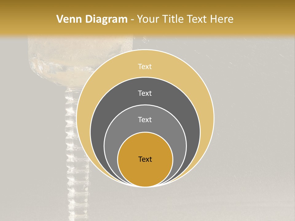 Liquor Garnish Ice PowerPoint Template