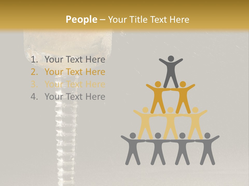 Liquor Garnish Ice PowerPoint Template