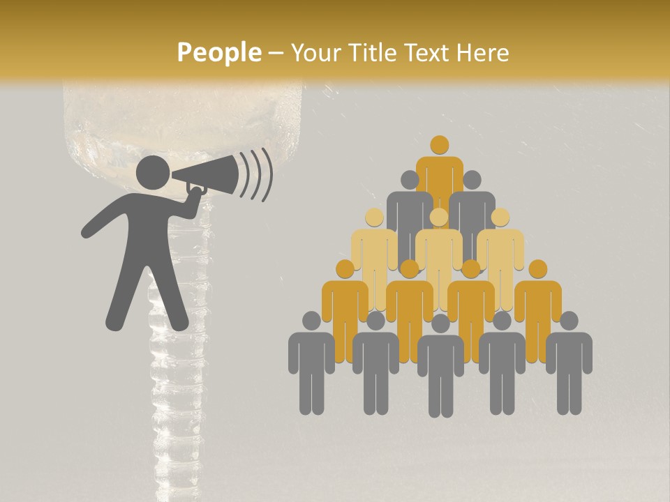 Liquor Garnish Ice PowerPoint Template