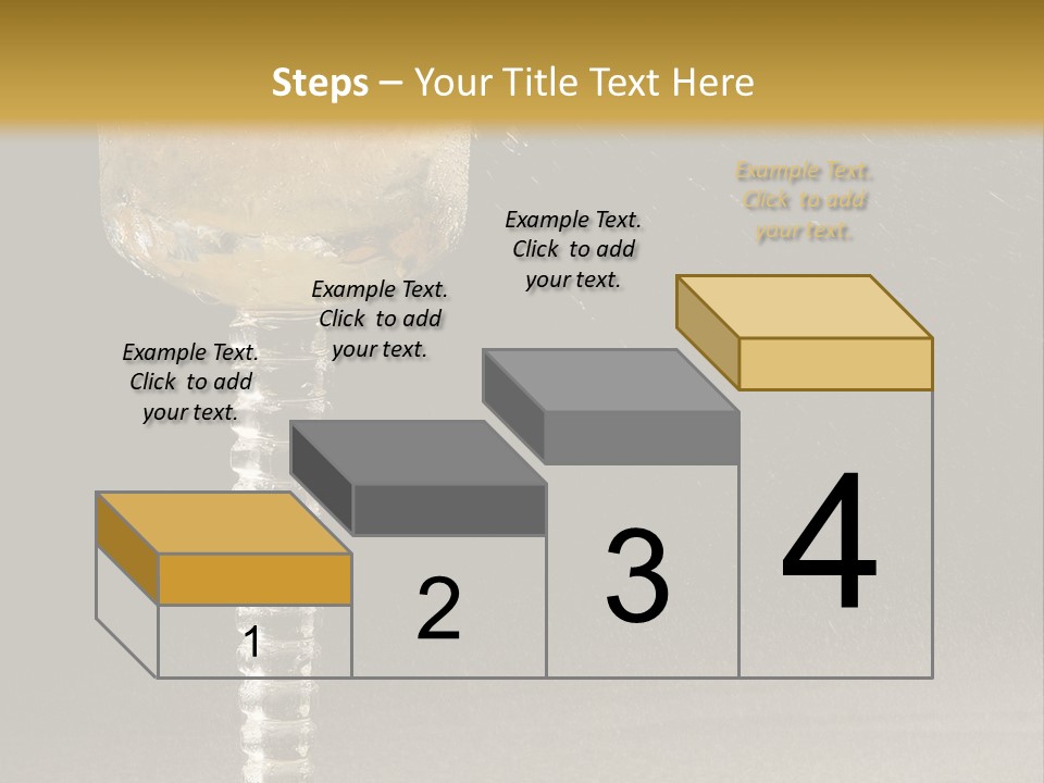 Liquor Garnish Ice PowerPoint Template