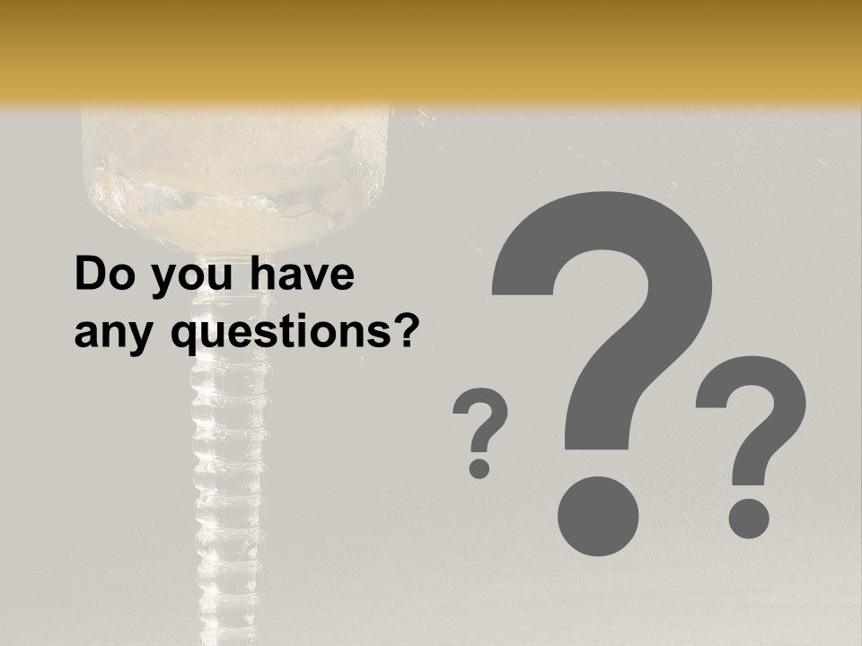 Liquor Garnish Ice PowerPoint Template