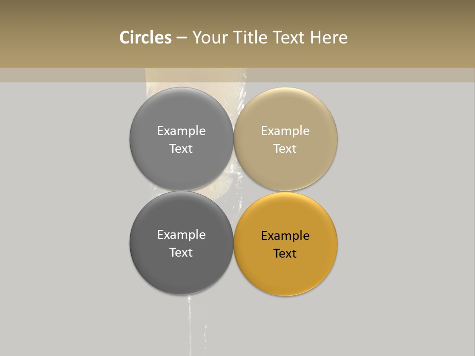 Sweet Alcohol Ingredient PowerPoint Template