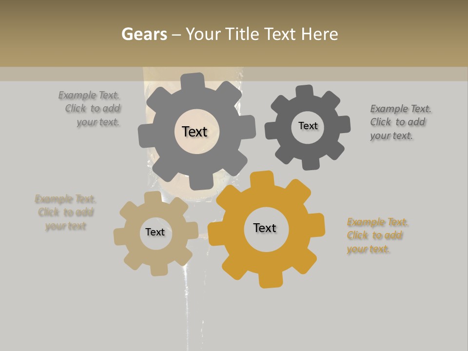 Sweet Alcohol Ingredient PowerPoint Template