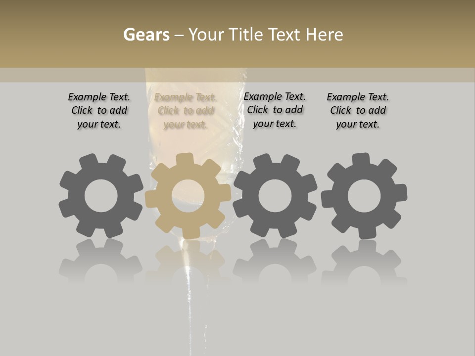 Sweet Alcohol Ingredient PowerPoint Template