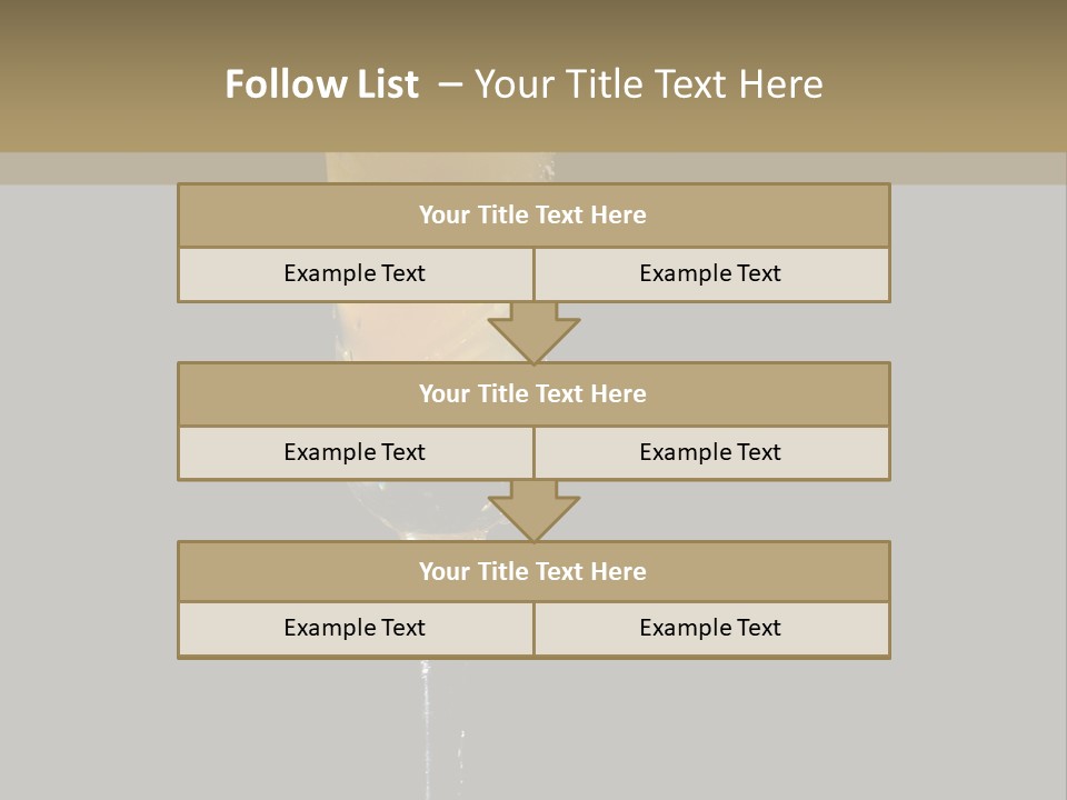 Sweet Alcohol Ingredient PowerPoint Template
