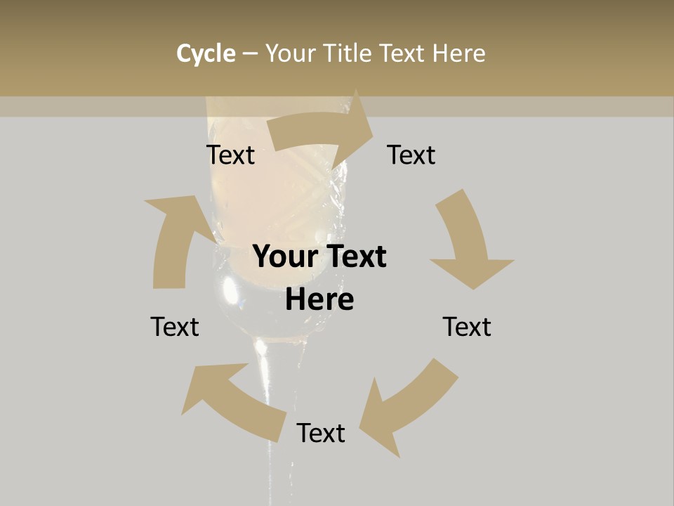 Sweet Alcohol Ingredient PowerPoint Template