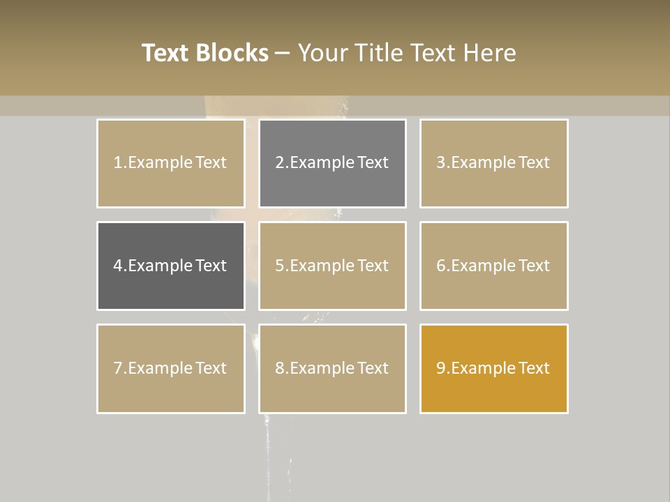 Sweet Alcohol Ingredient PowerPoint Template