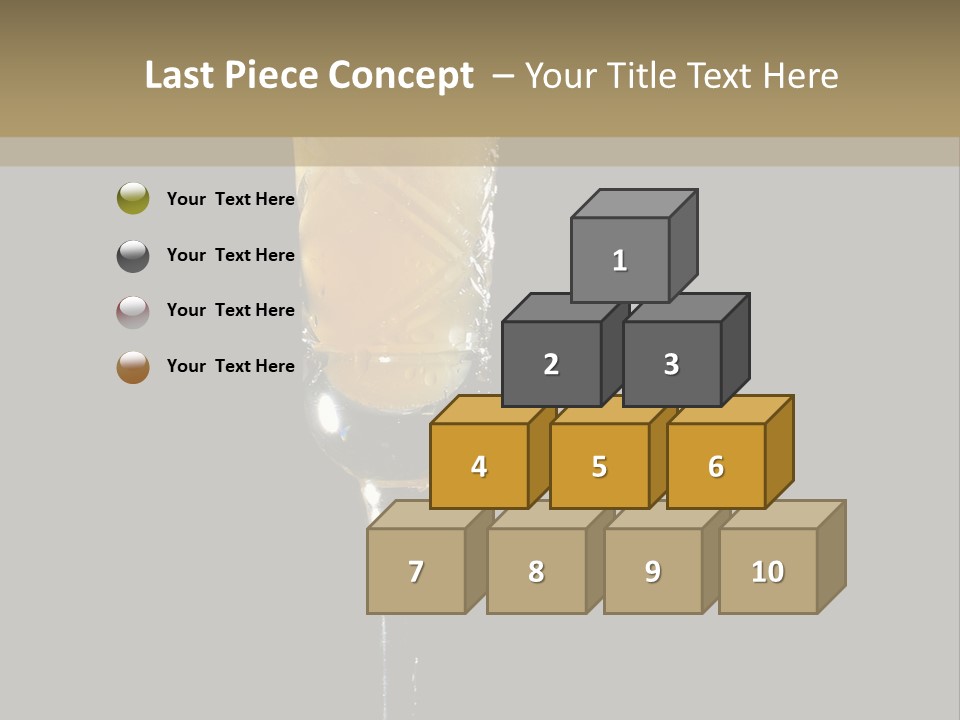 Sweet Alcohol Ingredient PowerPoint Template