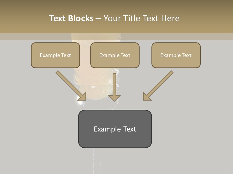 Sweet Alcohol Ingredient PowerPoint Template