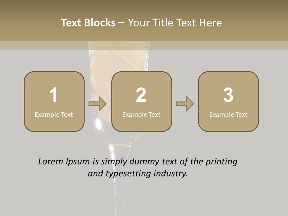 Sweet Alcohol Ingredient PowerPoint Template