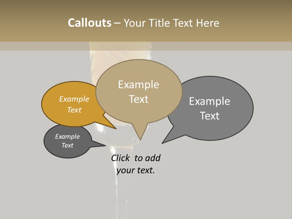Sweet Alcohol Ingredient PowerPoint Template