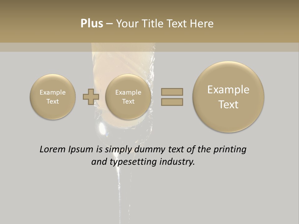 Sweet Alcohol Ingredient PowerPoint Template