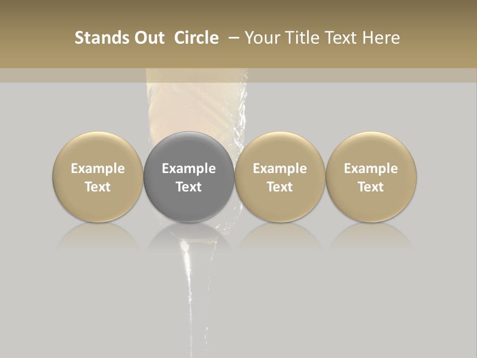 Sweet Alcohol Ingredient PowerPoint Template