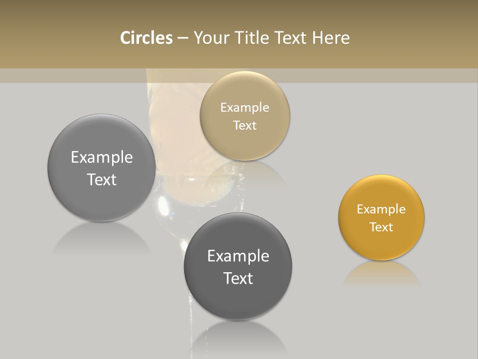 Sweet Alcohol Ingredient PowerPoint Template