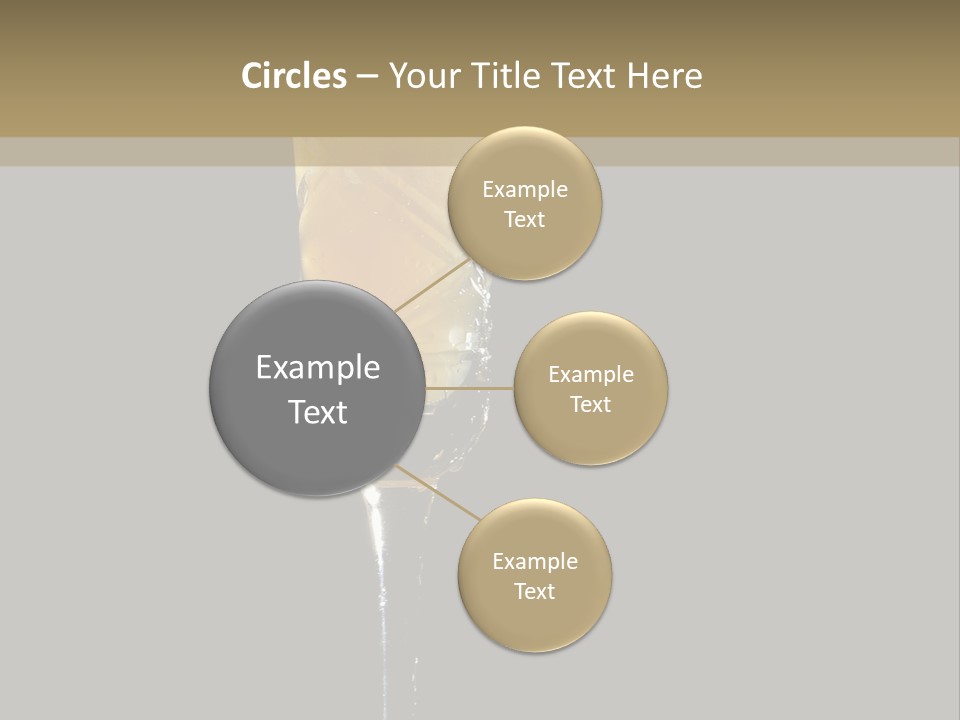 Sweet Alcohol Ingredient PowerPoint Template