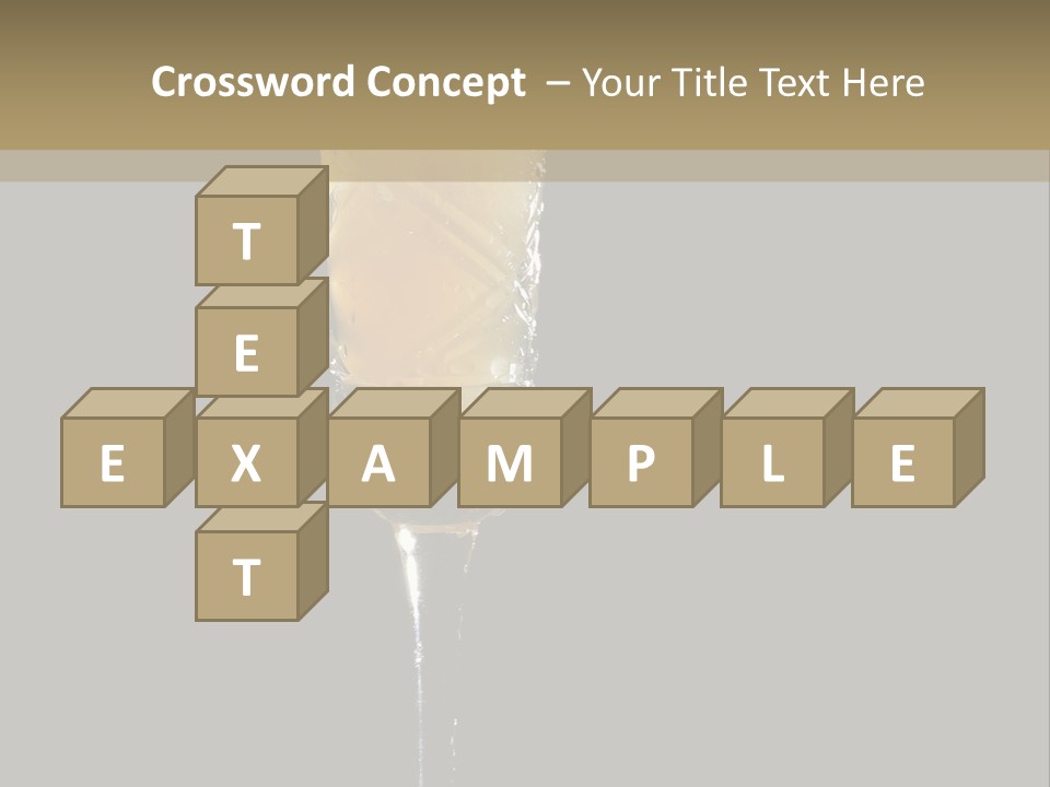 Sweet Alcohol Ingredient PowerPoint Template