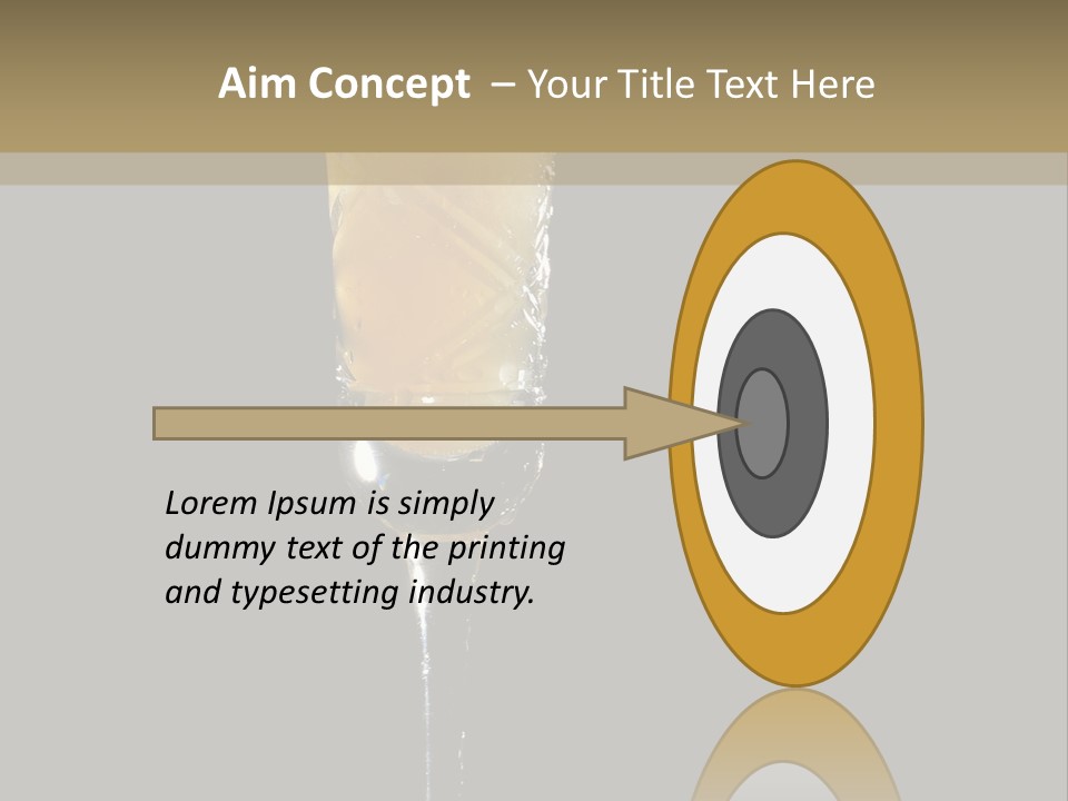 Sweet Alcohol Ingredient PowerPoint Template