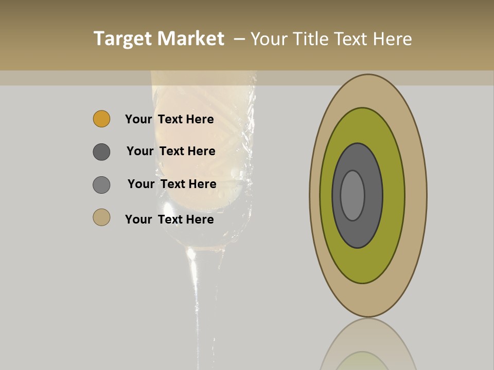 Sweet Alcohol Ingredient PowerPoint Template