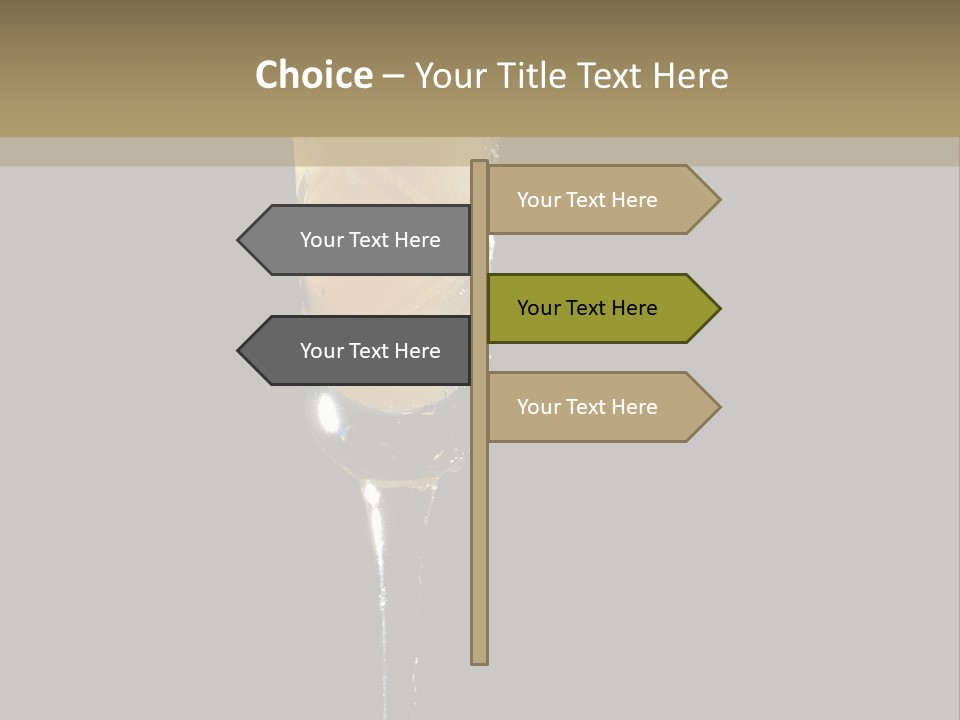 Sweet Alcohol Ingredient PowerPoint Template