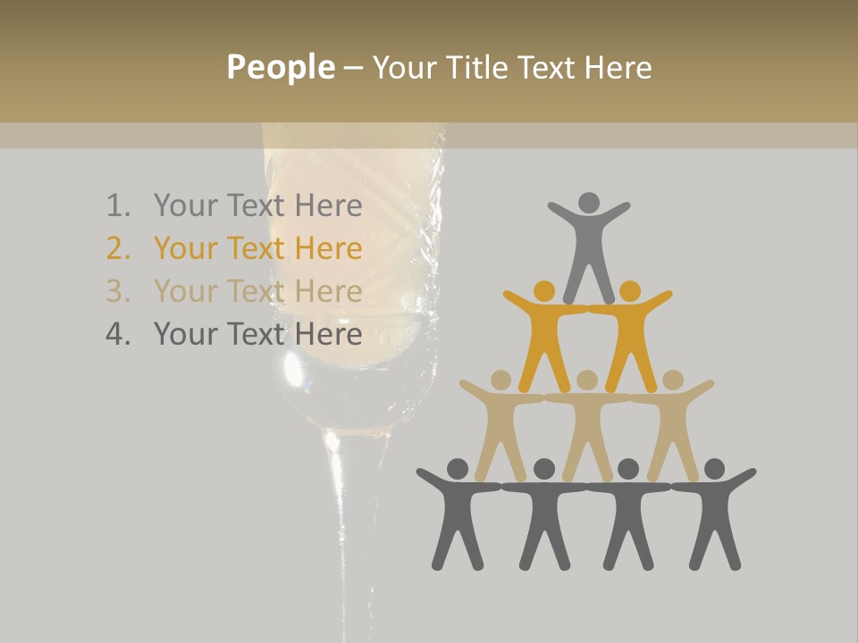 Sweet Alcohol Ingredient PowerPoint Template