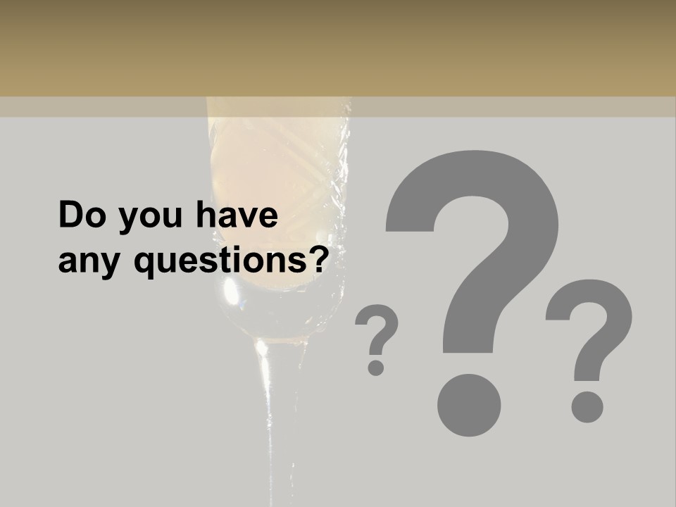 Sweet Alcohol Ingredient PowerPoint Template