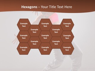 Hip Hop Fashion Woman PowerPoint Template