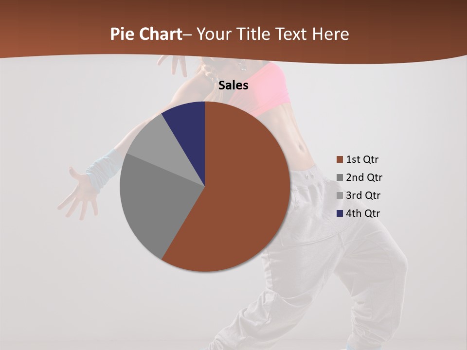 Hip Hop Fashion Woman PowerPoint Template
